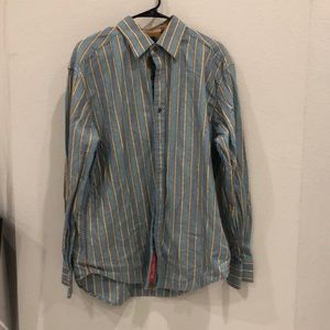 Robert Graham men’s button down shirt